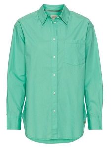 Camel Active Koszula w kolorze zielonym rozmiar: M. Zielone koszule Camel Active, m, bez wzorów, z bawełny, bez kołnierzyka, bez ramiączek. Za 130,99 zł.