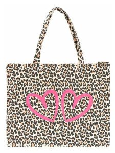 Zwillingsherz Shopper bag w kolorze beżowym rozmiar: onesize. Brązowe shopper bag Zwillingsherz, bez wzorów, z materiału, na ramię, z nadrukiem, bez dodatków. Za 76,39 zł.