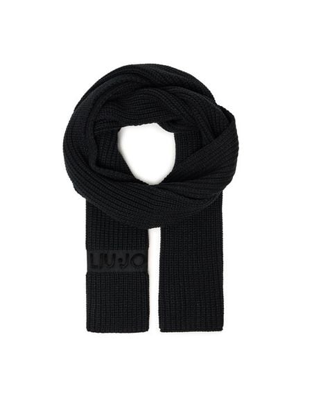 Liu Jo Szalik 2F5056 M0300 Czarny. Czarne rękawiczki Liu Jo, bez wzorów. Za 199,99 zł.