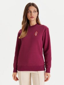 Cotopaxi Bluza Lava Liama Crew F25474W1530 Fioletowy Regular Fit. Fioletowe bluzy Cotopaxi, l, bez wzorów, z bawełny, bez kaptura. Za 269,99 zł.