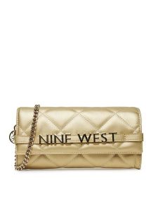 Nine West Torebka GLAR2 Złoty. Żółte torebki klasyczne Nine West, bez wzorów, z materiału, bez dodatków. Za 199,99 zł.
