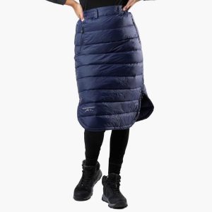 Spódnica puchowa Turystyka Damska Swedemount Östersund Long Down Skirt W. Niebieskie spódnice SWEDEMOUNT, bez wzorów, z puchu. Za 335,00 zł.