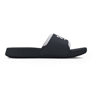 Klapki damskie Under Armour Ignite Select. Czarne klapki Under Armour, bez wzorów, bez obcasa. Za 99,99 zł.