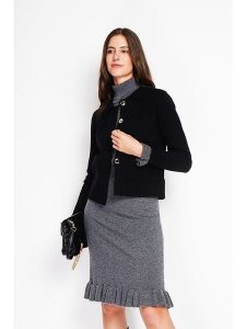 William de Faye Kurtka koszulowa w kolorze czarnym rozmiar: 36. Czarne kurtki William de Faye, bez wzorów, bez kaptura. Za 113,99 zł.