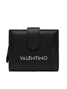 Valentino Portfel Brixton VPS7LX215 Czarny. Czarne portfele Valentino, bez wzorów, ze skóry. Za 179,99 zł.