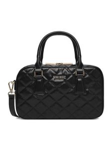 Nine West Torebka CEO-STACY-LA374-4067 Czarny. Czarne torebki klasyczne Nine West, bez wzorów, z materiału, bez dodatków. Za 199,99 zł.
