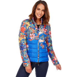 Kurtka zimowa w kolorze niebiesko-szarym. Niebieskie kurtki marki Snowie Collection, na zimę. W wyprzedaży za 136,95 zł.