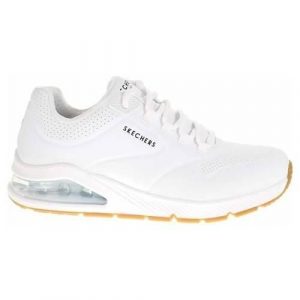 Buty do chodzenia damskie Skechers Uno 2 Air Around You. Białe buty sportowe Skechers, bez wzorów, z materiału, bez zapięcia, trekkingowe. Za 427,00 zł.