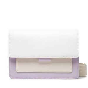 Torebka DeeZee. Fioletowe listonoszki DeeZee, bez wzorów, bez dodatków. Za 59,98 zł.