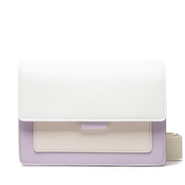 Torebka DeeZee. Fioletowe listonoszki DeeZee, bez wzorów, bez dodatków. Za 59,98 zł.