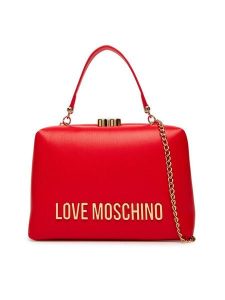 LOVE MOSCHINO Torebka JC4096PP1NLM0500 Czerwony. Czerwone torebki klasyczne LOVE MOSCHINO, bez wzorów, ze skóry, bez dodatków. Za 689,99 zł.