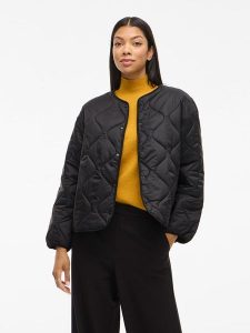 Vila Kurtka przejściowa "Vidune" w kolorze czarnym rozmiar: 44. Czarne kurtki Vila, bez wzorów, bez kaptura. Za 152,98 zł.