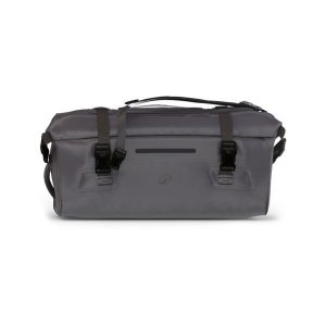 Torba podróżna żeglarska Decathlon IPX6 40 l szczelna. Szare torby podróżne i sportowe DECATHLON, bez wzorów, z materiału. Za 219,99 zł.