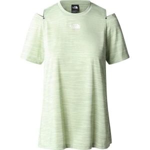 Koszulka treningowa damska The North Face NF0A8267. Żółte bluzki The North Face, m, bez wzorów, sportowe, bez kołnierzyka, bez ramiączek. Za 399,00 zł.