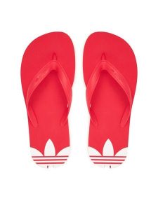 Adidas Japonki Adi Sun Thongs JQ2497 Czerwony. Czerwone klapki ADIDAS, bez wzorów, z syntetyku, bez obcasa. Za 89,99 zł.