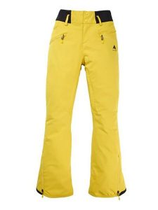 Burton Spodnie narciarskie "Marcy High Rise 2L Stretch" w kolorze żółtym rozmiar: XS. Żółte spodnie dresowe Burton, l, bez wzorów, z materiału, narciarskie. Za 281,10 zł.