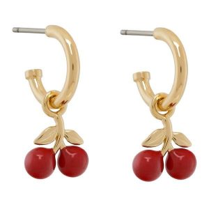 Kolczyki Coach. Żółte kolczyki Coach, złote. Za 309,99 zł.