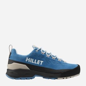 Buty turystyczne damskie Millet Cimaï Pro GoreTex wodoodporne. Niebieskie buty trekkingowe Millet, z gore-texu, bez zapięcia. Za 799,00 zł.