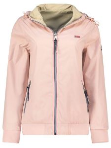 Geographical Norway Kurtka przejściowa "Arrival" w kolorze jasnoróżowym rozmiar: S. Różowe kurtki Geographical Norway, s, bez wzorów, bez kaptura. Za 158,10 zł.