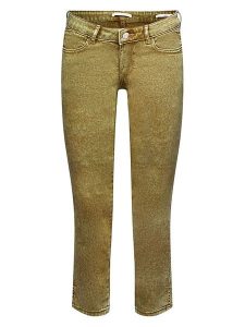 ESPRIT Spodnie w kolorze khaki rozmiar: W30/L28. Brązowe rurki ESPRIT, z materiału. Za 39,49 zł.