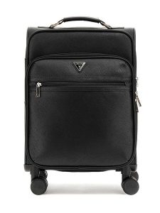 Guess Walizka w kolorze czarnym - 36 x 53 x 27 cm rozmiar: onesize. Czarne walizki Guess, z aplikacjami, z materiału. Za 565,99 zł.