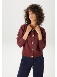 Aniston Kardigan w kolorze bordowym rozmiar: 44. Czerwone kardigany Aniston. Za 52,92 zł.