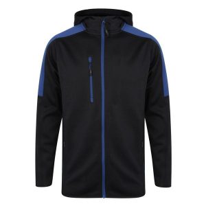 Aktywna Kurtka Soft Shell Dla Dorosłych Unisex. Czarne kurtki FINDEN & HALES, xs, bez wzorów, bez kaptura. Za 286,99 zł.