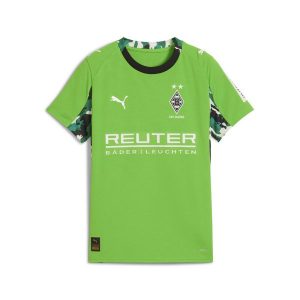 Młodzieżowa koszulka wyjazdowa Borussia Mönchengladbach 25/26 PUMA. Biała bluzki Puma, m, bez wzorów, młodzieżowe, bez kołnierzyka, bez ramiączek. Za 349,00 zł.