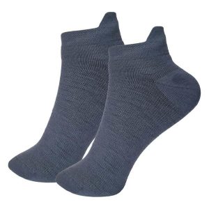 Skarpetki Multisport Light Micro z Wełny Merino. Niebieskie skarpetki WOOLONA, bez wzorów, z wełny. W wyprzedaży za 72,00 zł.