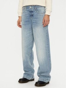 Lee Jeansy Carpenter 112355208 Niebieski Loose Fit. Niebieskie jeansy Lee, bez wzorów, z bawełny. Za 309,99 zł.