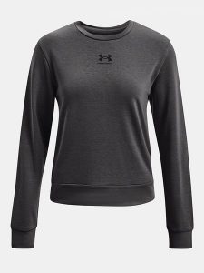 Under Armour Bluza w kolorze antracytowym rozmiar: S. Czarne bluzy Under Armour, s, bez wzorów, z materiału, bez kaptura. Za 118,28 zł.