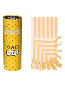 Samimi Chusta hammam "Demeter" w kolorze kremowo-żółtym - 180 x 100 cm rozmiar: onesize. Brązowe apaszki i chusty Samimi, bez wzorów, z bawełny. Za 60,99 zł.