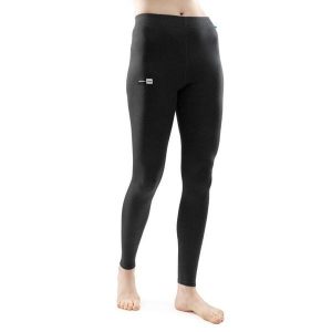 Damskie legginsy termoaktywne do sportów zimowych z wełny Ultimate Mus. Czarne legginsy SIROKO, bez wzorów, z materiału, długie. Za 253,00 zł.