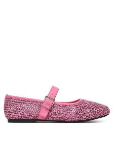 Tommy Jeans Baleriny Tjw Knitted Ballerina EN0EN03030 Różowy. Czerwone balerinki Tommy Jeans, bez wzorów, z jeansu, bez obcasa, bez zapięcia. Za 409,99 zł.