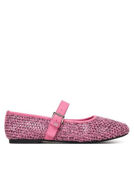 Tommy Jeans Baleriny Tjw Knitted Ballerina EN0EN03030 Różowy. Czerwone balerinki Tommy Jeans, bez wzorów, z jeansu, bez obcasa, bez zapięcia. Za 409,99 zł.
