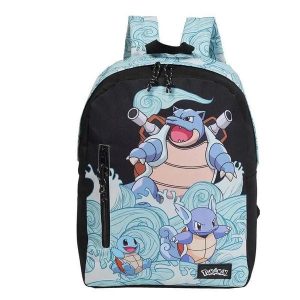 Plecak z możliwością dostosowania CYPBrands Pokémon Squirtle Evolution. Niebieskie plecaki MBRANDS. Za 220,50 zł.