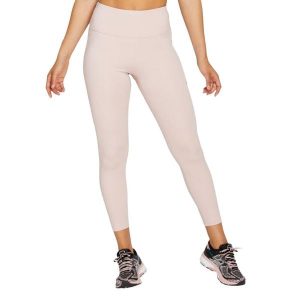 Damskie Legginsy Z Wysoką Talią. Czerwone legginsy ASICS, bez wzorów. Za 210,99 zł.