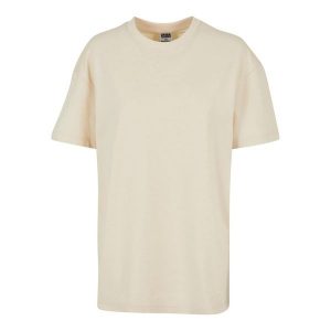 Oversizowa Koszulka Boyfriend Dla Pań I Panów. Brązowe bluzki Urban Classics, xl, bez wzorów, casualowe, bez kołnierzyka, bez ramiączek. Za 75,99 zł.