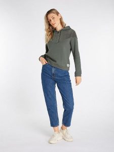 Protest Bluza "Atami" w kolorze zielonym rozmiar: 38. Zielone bluzy Protest, bez wzorów, z kapturem. Za 109,78 zł.