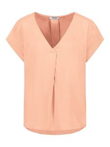 Sublevel Bluzka w kolorze brzoskwiniowym rozmiar: XL. Pomarańczowe bluzki Sublevel, s, bez wzorów, z wiskozy, klasyczne, bez kołnierzyka, bez ramiączek. Za 57,06 zł.