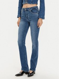 Liu Jo Jeansy UF4063 DS615 Niebieski Regular Fit. Niebieskie jeansy Liu Jo, bez wzorów, z bawełny. Za 479,99 zł.