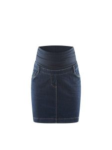 Bellybutton Dżinsowa spódnica w kolorze granatowym rozmiar: 34. Niebieskie spódnice bellybutton, na co dzień, bez wzorów, klasyczne, moda ciążowa. Za 41,69 zł.