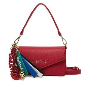 Torebka Valentino. Czerwone torebki klasyczne Valentino, bez wzorów, bez dodatków. Za 549,99 zł.