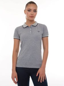 SIR RAYMOND TAILOR Koszulka polo w kolorze szarym rozmiar: L. Szare bluzki Sir Raymond Tailor, l, bez wzorów, z bawełny, bez kołnierzyka, bez ramiączek. Za 122,96 zł.