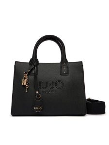 Liu Jo Torebka AA6150 ES029 Czarny. Czarne torebki klasyczne Liu Jo, bez wzorów, ze skóry, bez dodatków. Za 639,99 zł.