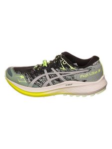 Asics Buty "Fuji Lite 5" w kolorze zielonym do biegania rozmiar: 37,5. Zielone buty sportowe ASICS, bez wzorów, z materiału, bez zapięcia, do biegania. Za 325,03 zł.