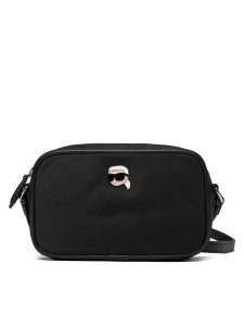 KARL LAGERFELD Torebka A4W30308 Czarny. Czarne torebki klasyczne KARL LAGERFELD, bez wzorów, ze skóry, bez dodatków. Za 519,99 zł.
