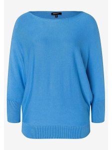 More & More Sweter w kolorze niebieskim rozmiar: 42. Niebieskie swetry oversize More & More, s, bez wzorów, z wiskozy, bez ramiączek. Za 109,78 zł.