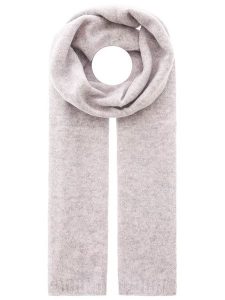Zwillingsherz Kaszmirowy szal w kolorze jasnoszarym - 180 x 28 cm rozmiar: onesize. Szare szaliki Zwillingsherz, bez wzorów, z kaszmiru. Za 233,33 zł.