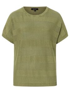 More & More Sweter w kolorze zielonym rozmiar: 40. Zielone swetry oversize More & More, bez wzorów, ze splotem, bez ramiączek. Za 87,61 zł.